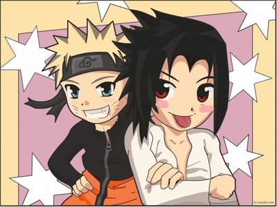 Chibi Sasuke & Naruto Shippuuden